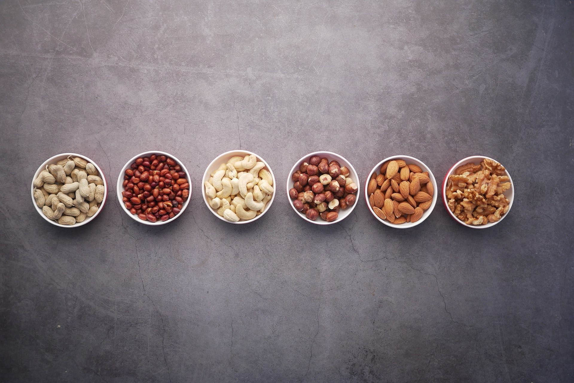 Types of nuts (Photo via Unsplash/Towfiqu barbhuiya)