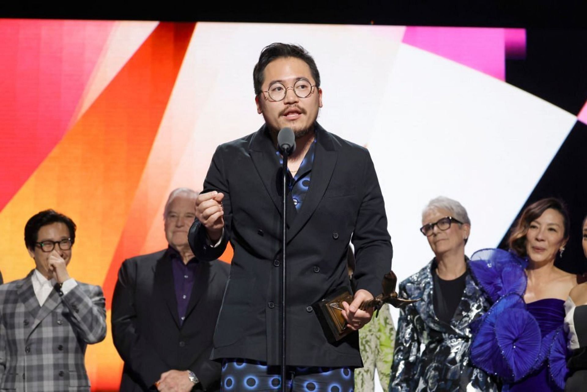 Daniel Kwan supported his fans&#039; support towards Everything Everywhere All at Once (Image via Frazer Harrison/Getty Images)