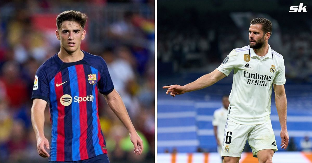Gavi took out Dani Ceballos in the middle of the pitch in an off-the-ball inciden
