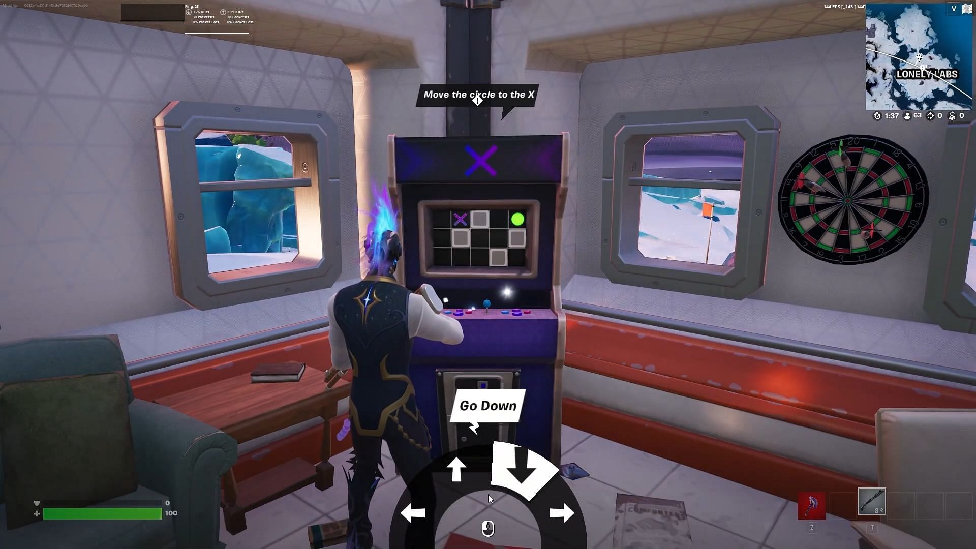 You will have to win another arcade game for the questline (Image via Epic Games)