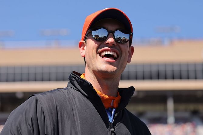 Which team will Joey Logano drive for in the Bristol Truck Series dirt race?