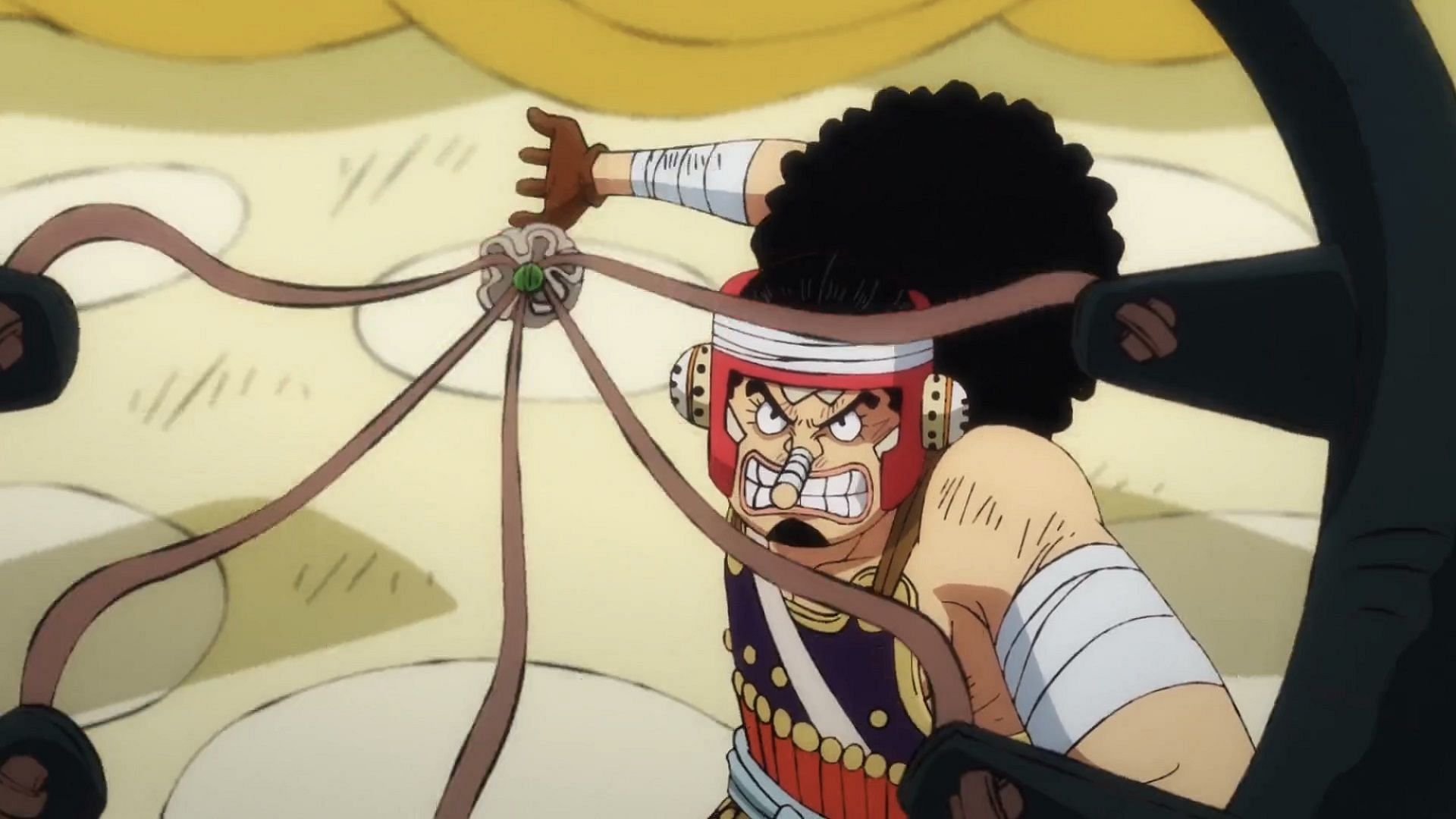 Contemplam o ser q pode derrotar god usopp e buggy sama juntos:luffy  rebaixado de afro 4k