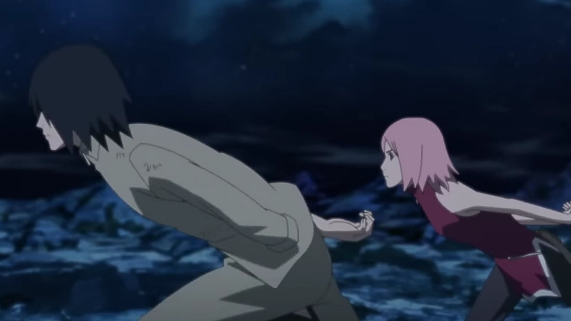 Sasuke and Sakura (Image via Studio Pierrot)