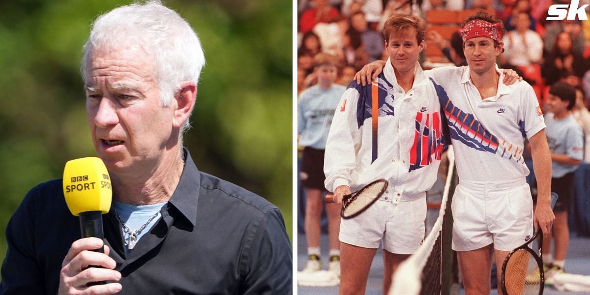 John McEnroe faced his brother in the final of the 1991 Volvo Open