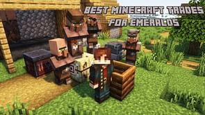 5 best trades for farming emeralds in Minecraft (2023)