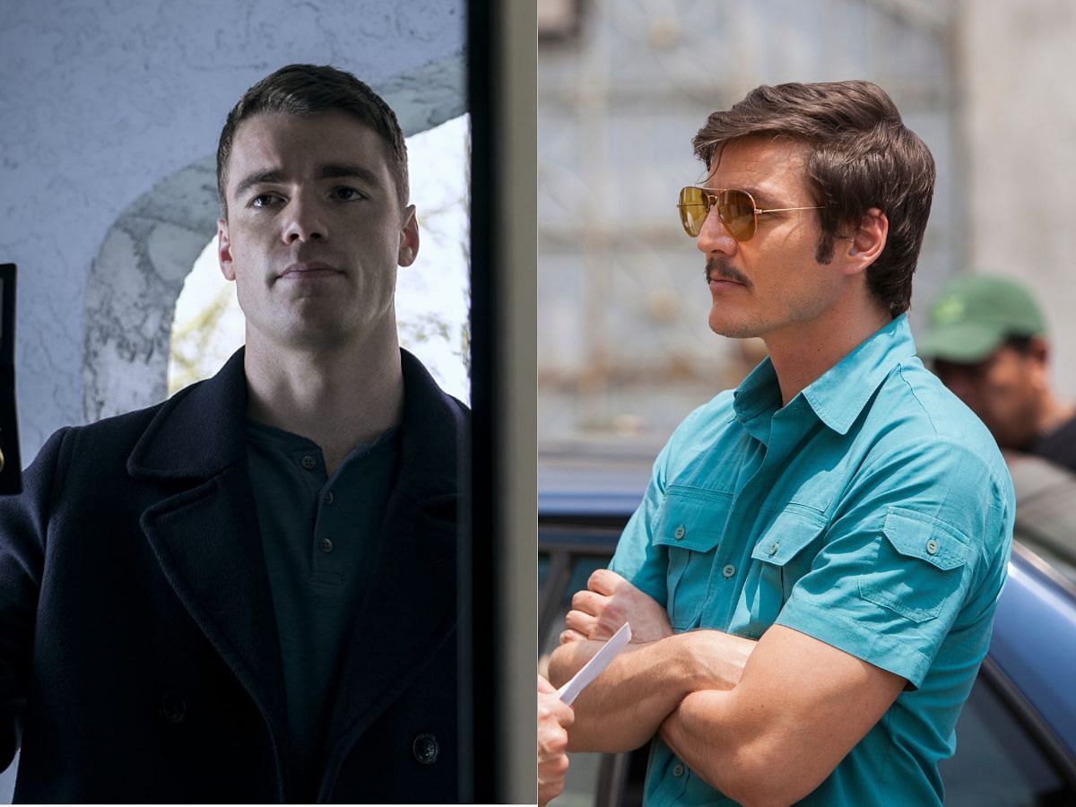 Stills from The Night Agent and Narcos (Images Via IMDb)