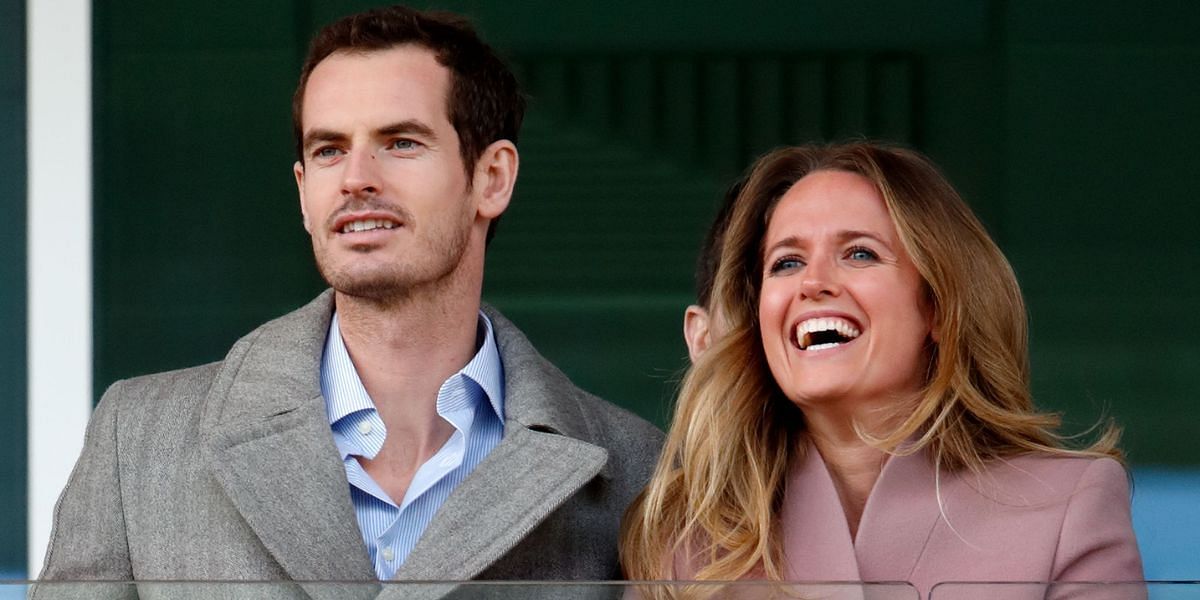 Andy Murray and his wife pictured together