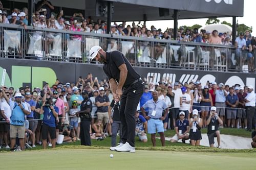 Dustin Johnson won more than $35 million for becoming the LIV Golf'a inaugural season winner