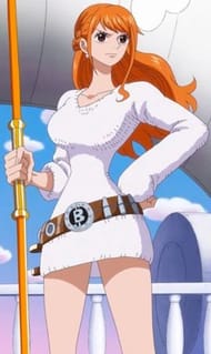 Nami in One Piece.