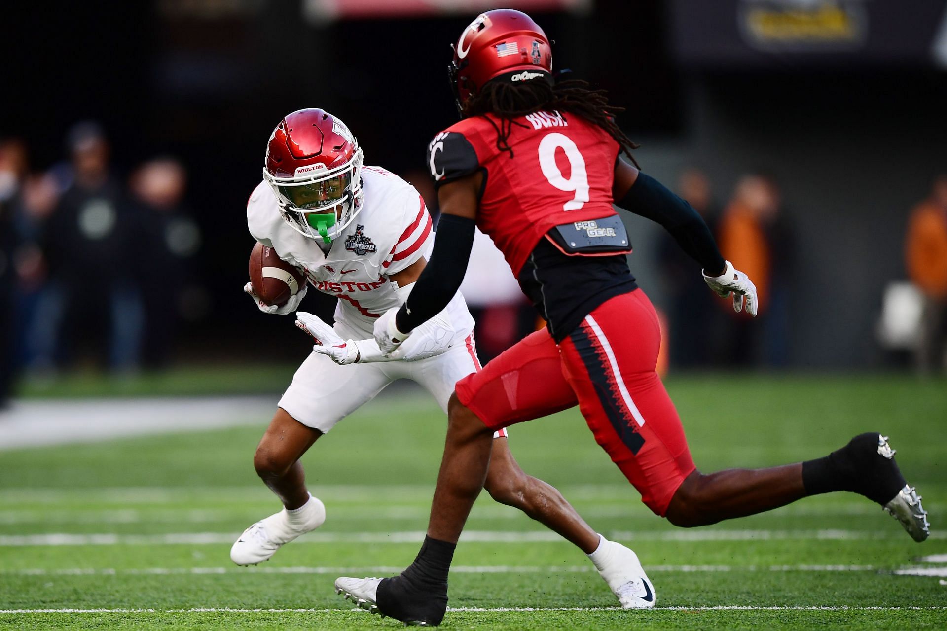 Nathaniel &quot;Tank&quot; Dell - 2021 American Conference Championship - Houston v Cincinnati