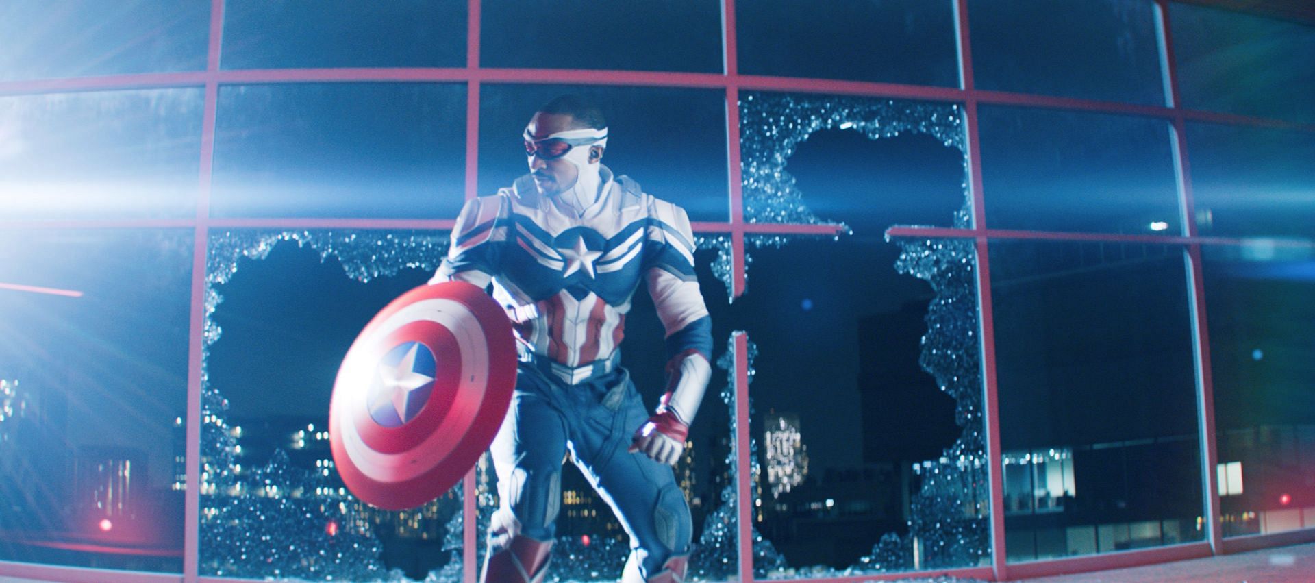 Anthony Mackie returns as Sam Wilson in Captain America: New World Order set photos (Image via Marvel Studios)