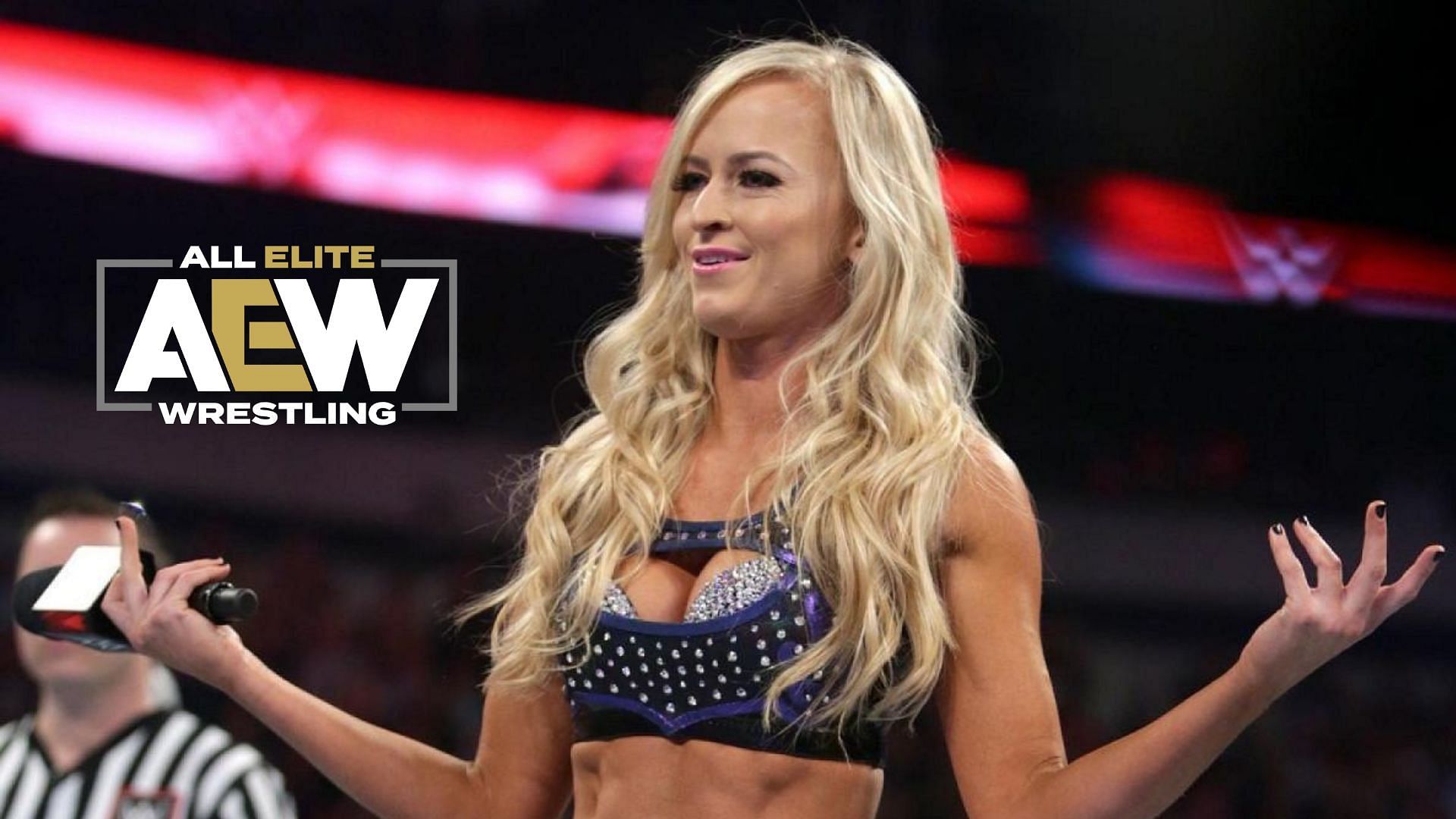 Former WWE Superstar Summer Rae reacts to AEW stars segment