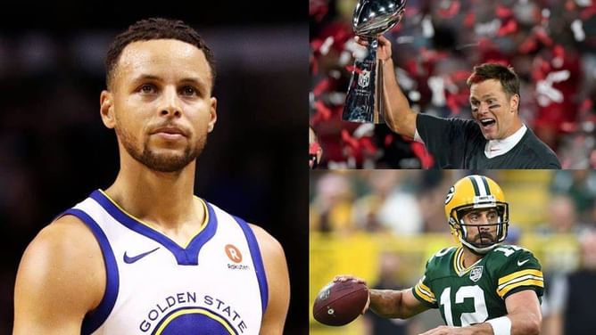 Steph Curry consults NFL superstars Tom Brady and Aaron Rodgers for career longevity: "Next one is 40"
