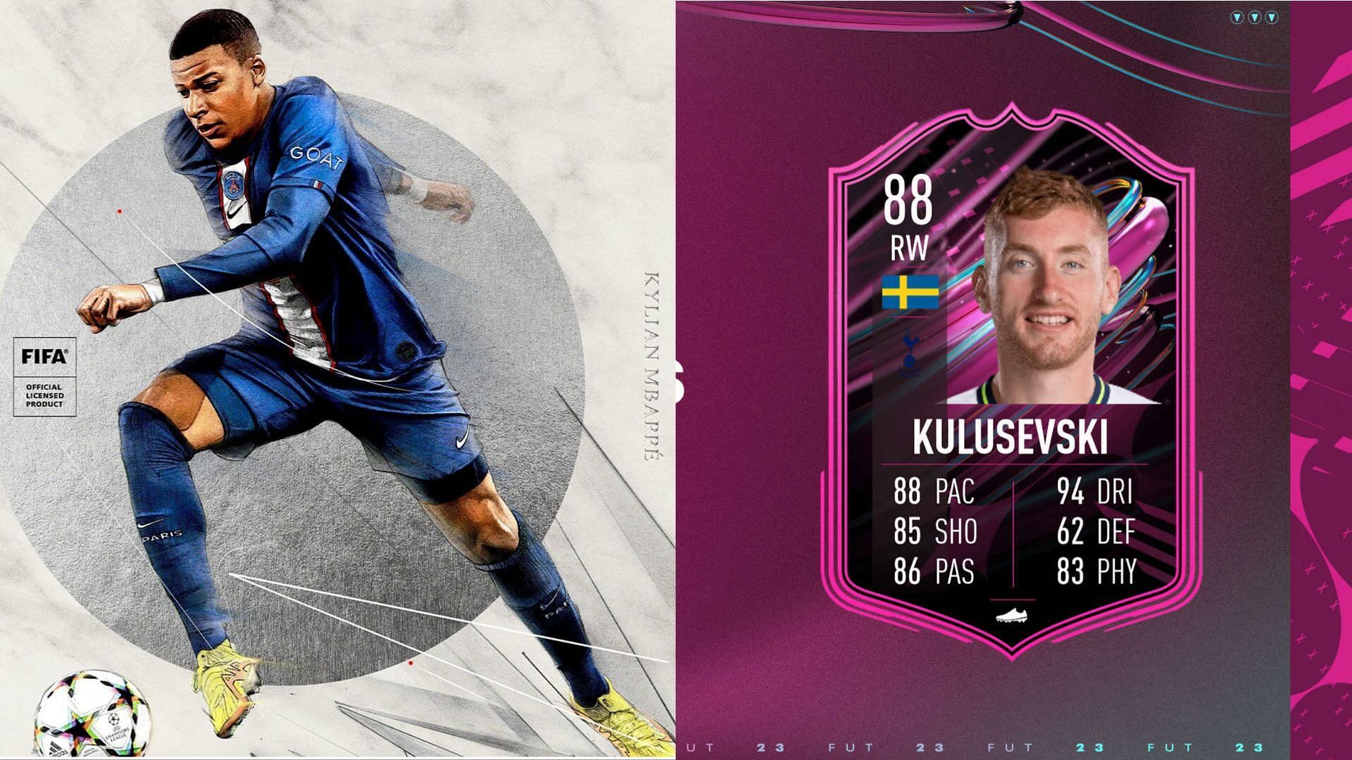 The Dejan Kulusevski FUT Ballers SBC is a must-pick for every FIFA 23 player considering the costs and rewards (images via EA Sports)