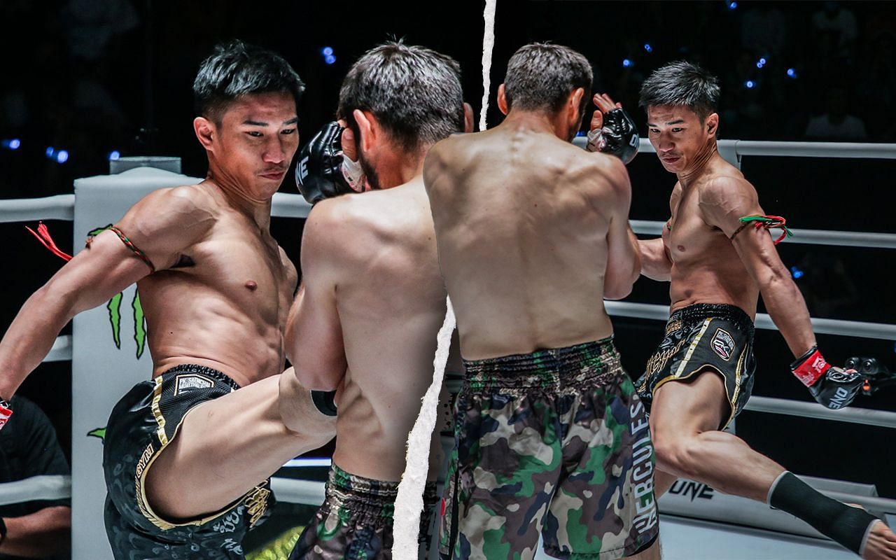 [Photo Credit: ONE Championship]  Tawanchai PK Saenchai, Jamal Yusupov