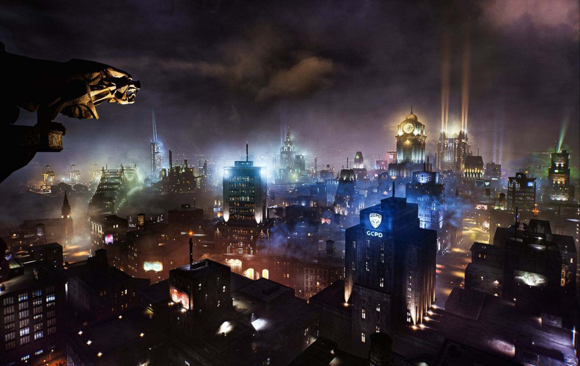 An iconic urban landscape for battle royale encounters (Image via WB Games)