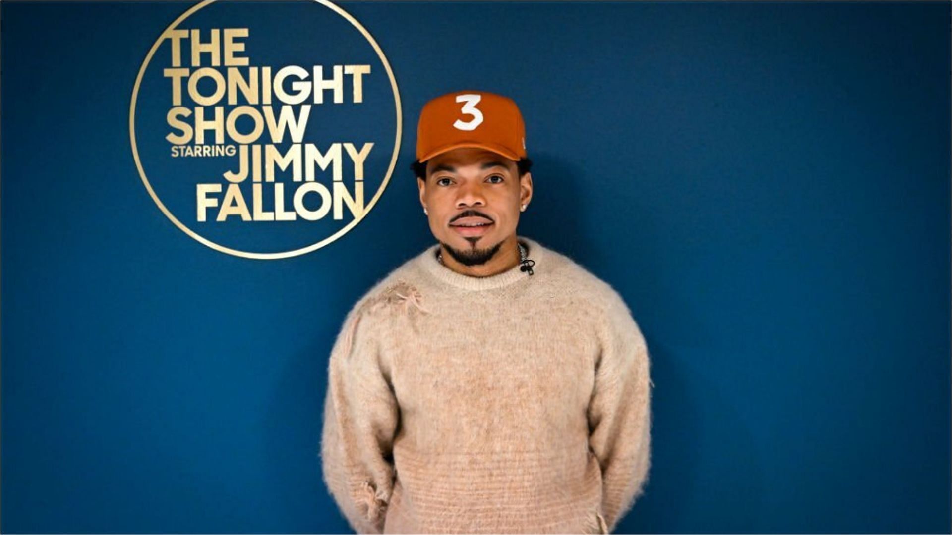 Chance the Rapper went to The Tonight Show with his daughters (Image via Todd Owyoung/Getty Images)