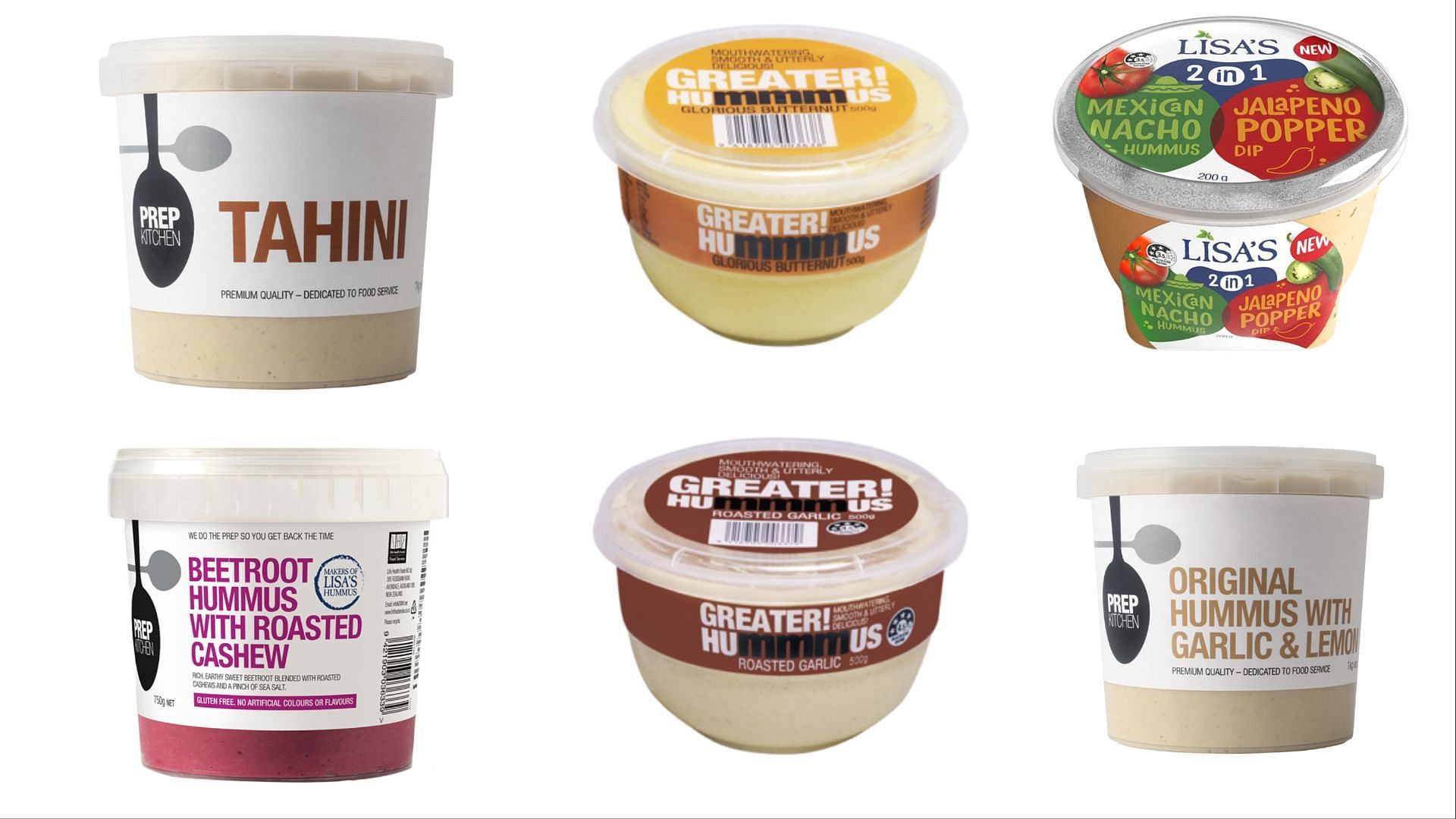 the recall affects more than 21 hummus and tahini products (Image via MPI)