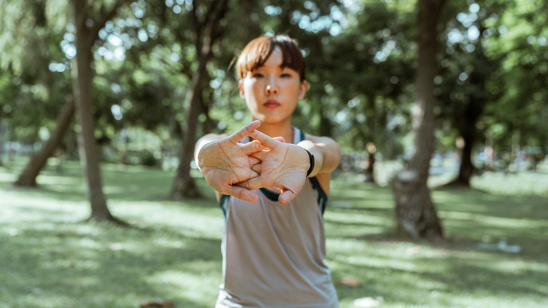 Using a grip strengthener improves daily activities. (Photo via Pexels/Ketut Subiyanto)