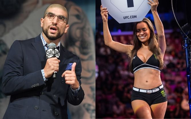 UFC ring girl Luciana Andrade narrates ‘creepy as hell’ real-life story to Ariel Helwani