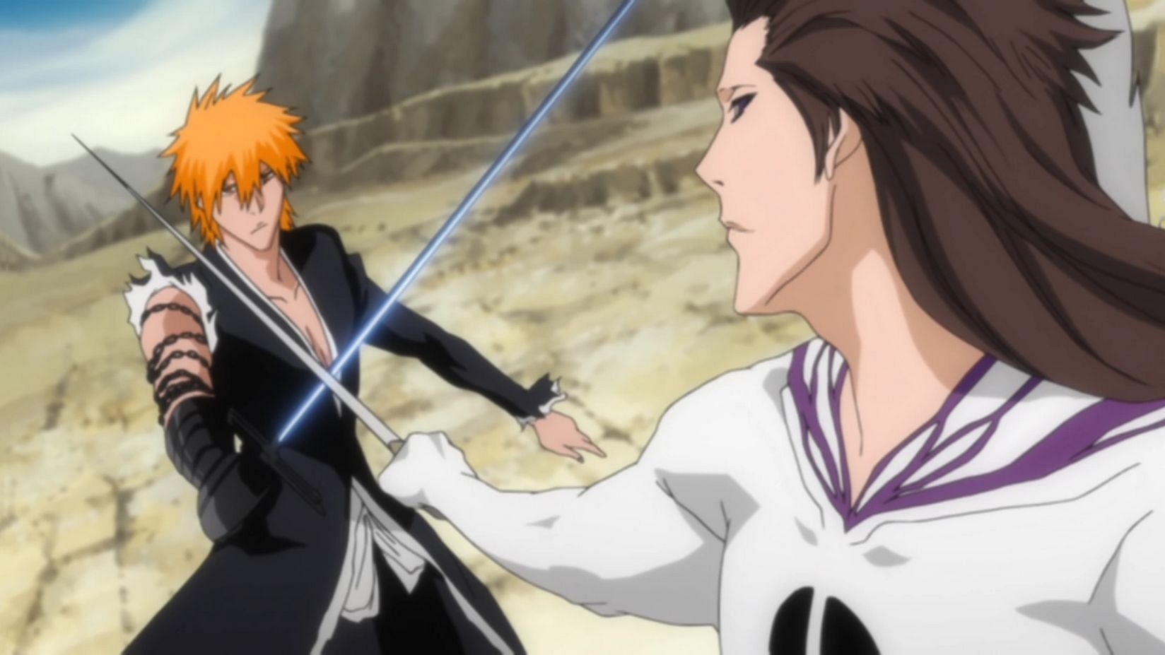Ichigo vs. Aizen (Image via Studio Pierrot)