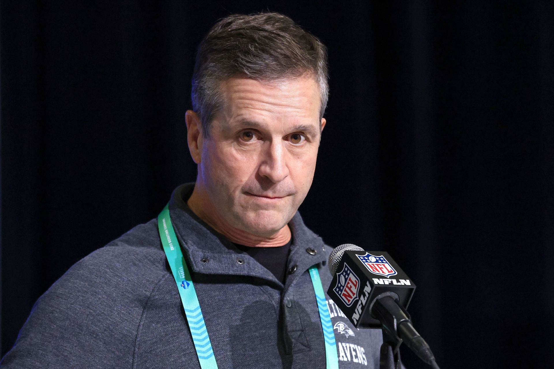 John Harbaugh does not want to lose his quarterback.