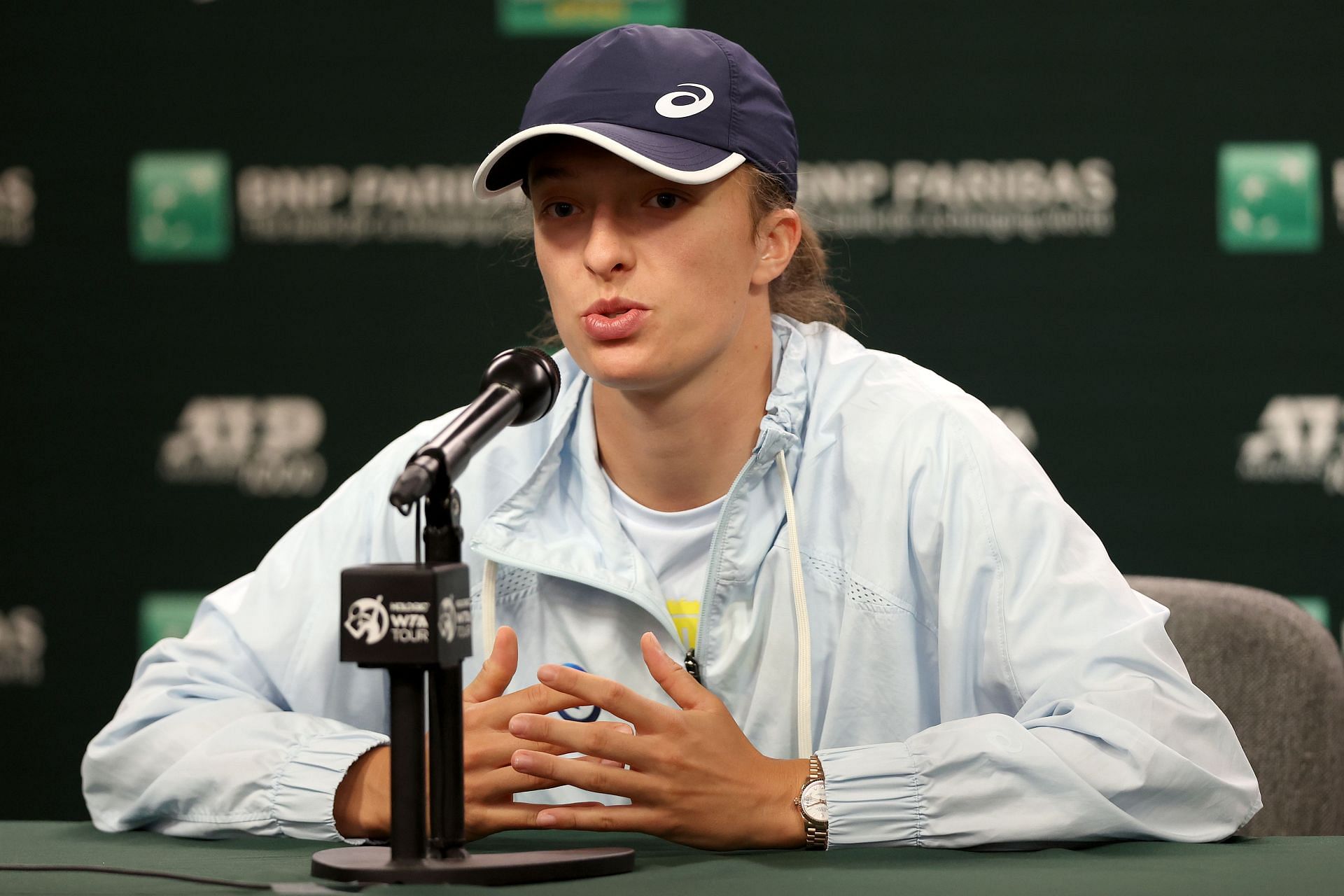 Iga Swiatek at the BNP Paribas Open