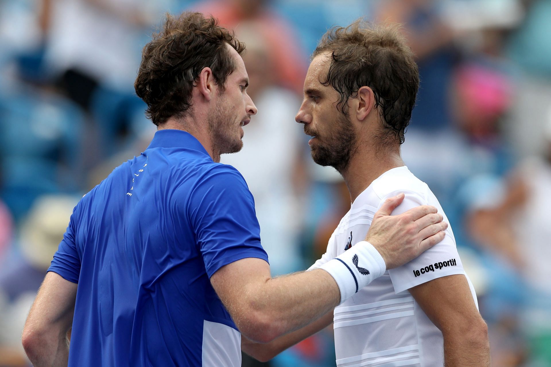 Richard Gasquet and Andy Murray