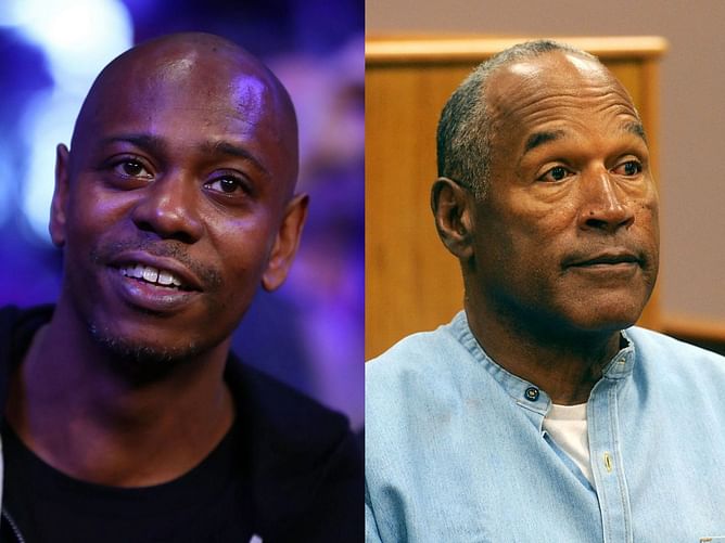 “His soon-to-be-slain wife” – O.J. Simpson meeting Dave Chappelle for the first time had standup comic on guard