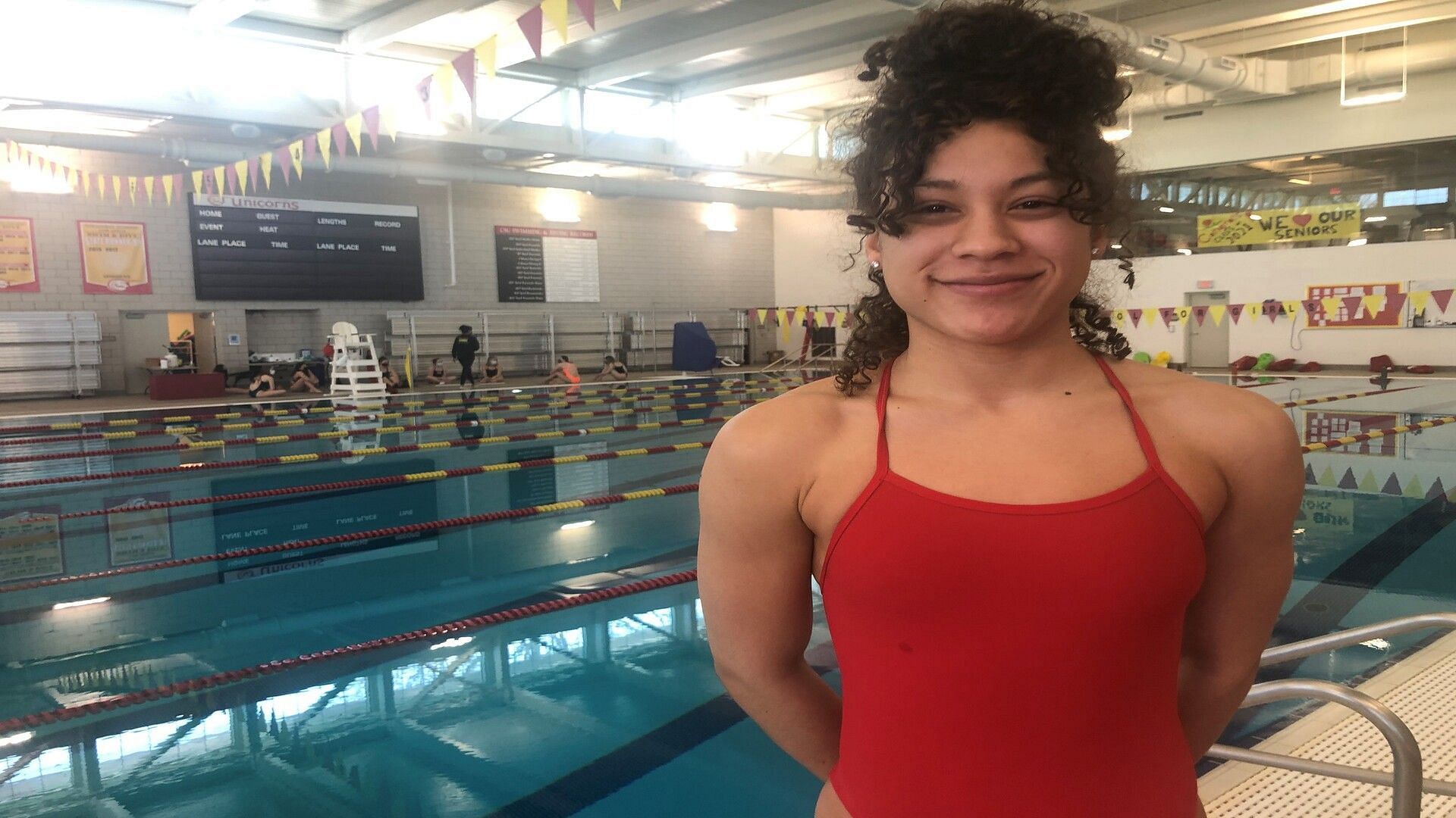 Swimmer Nyah Funderburke