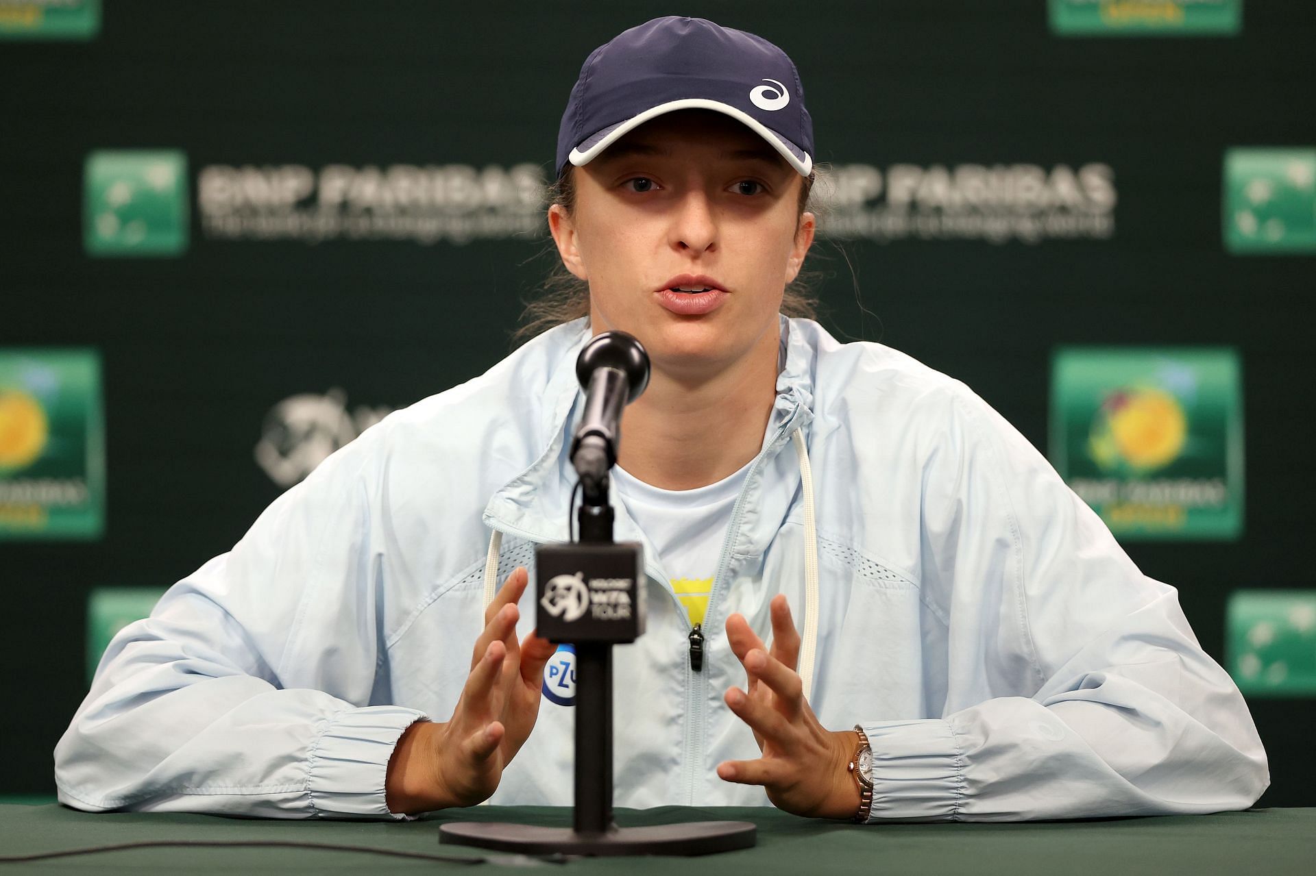 Iga Swiatek at the BNP Paribas Open