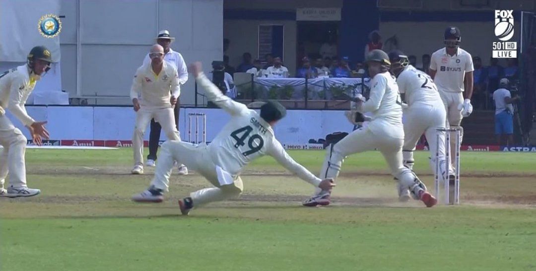 Steve Smith took a blinder. (Credits: Twitter)