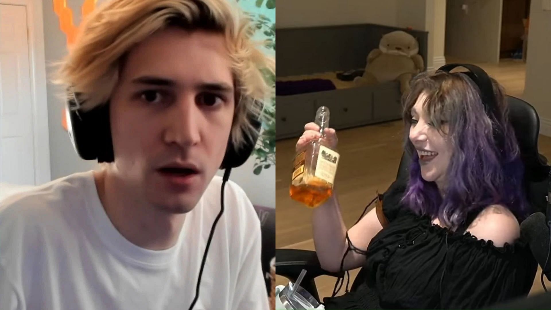 JustaMinx drops her bottle of whiskey after drinking too much : r