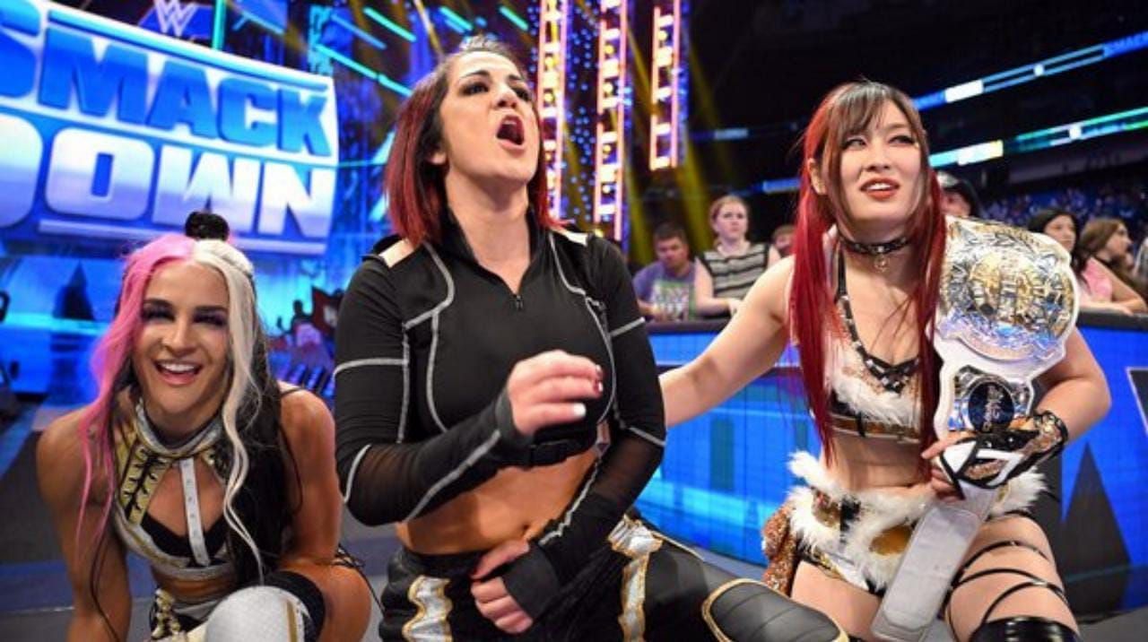 Bayley, Dakota Kai, and IYO SKY are Damage CTRL members