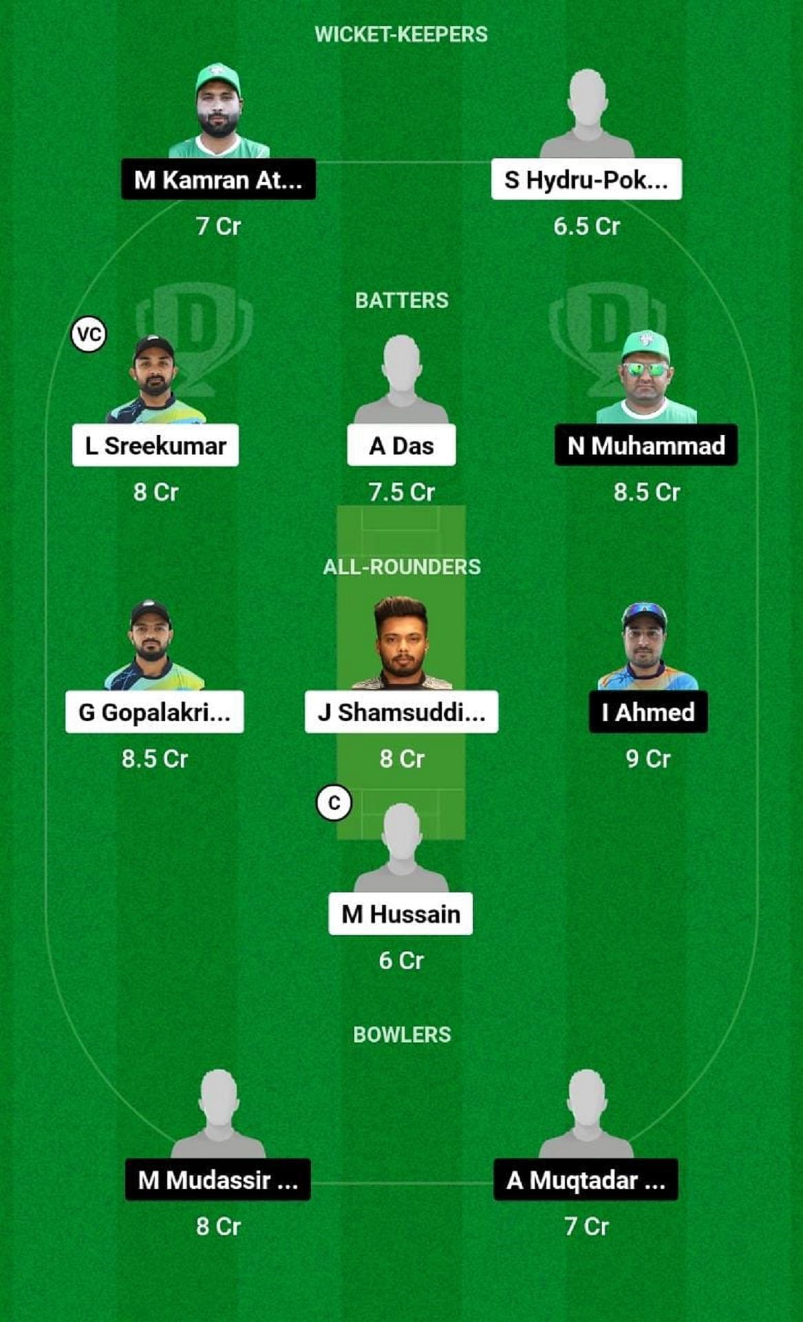 COL vs OCS Dream11 Fantasy Tip - Head to Head League