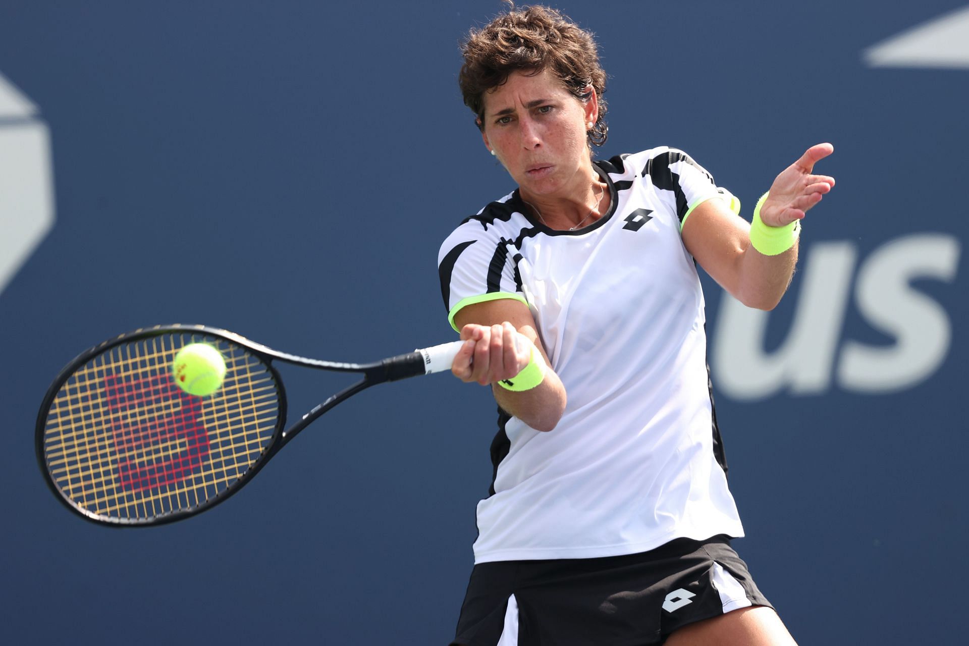 Suarez Navarro at the 2021 US Open