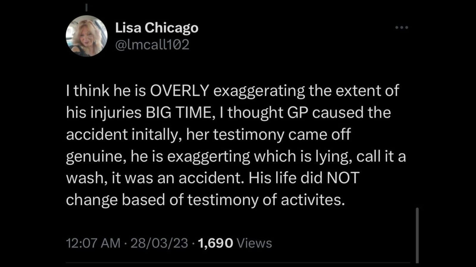 Paltrow, Terry Sanderson, ski crash trial "He should be the