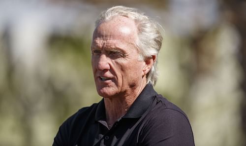 Greg Norman at the 2022 PIF Saudi International