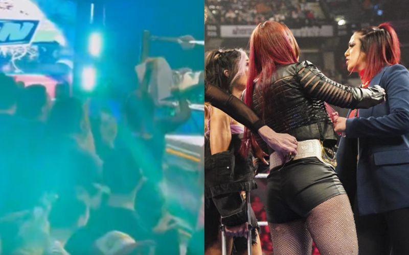 What happened with Bayley at a recent WWE Live Event?