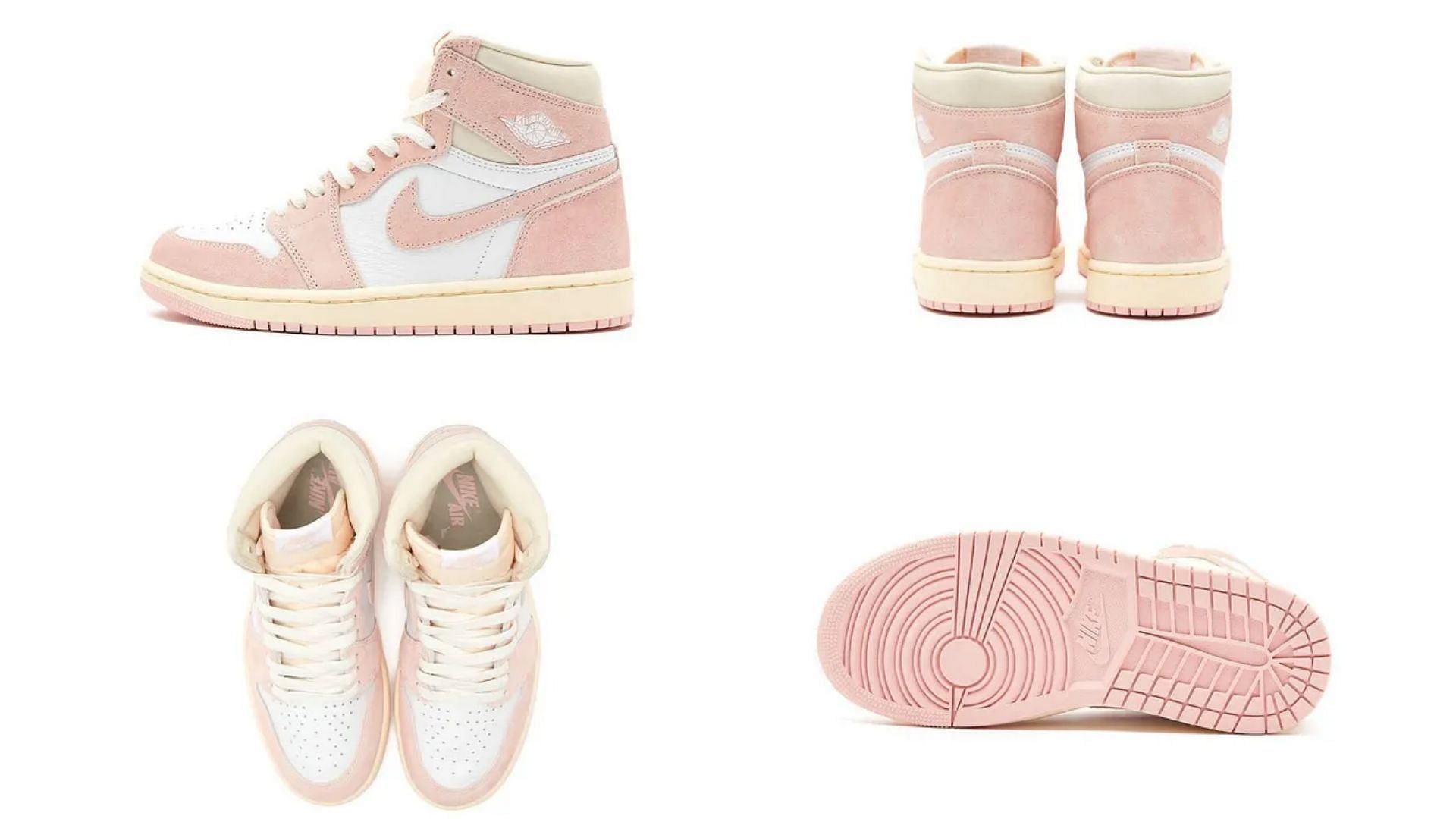 Nike Air Jordan 1 High &quot;Washed Pink&quot; (Image via Sportskeeda)