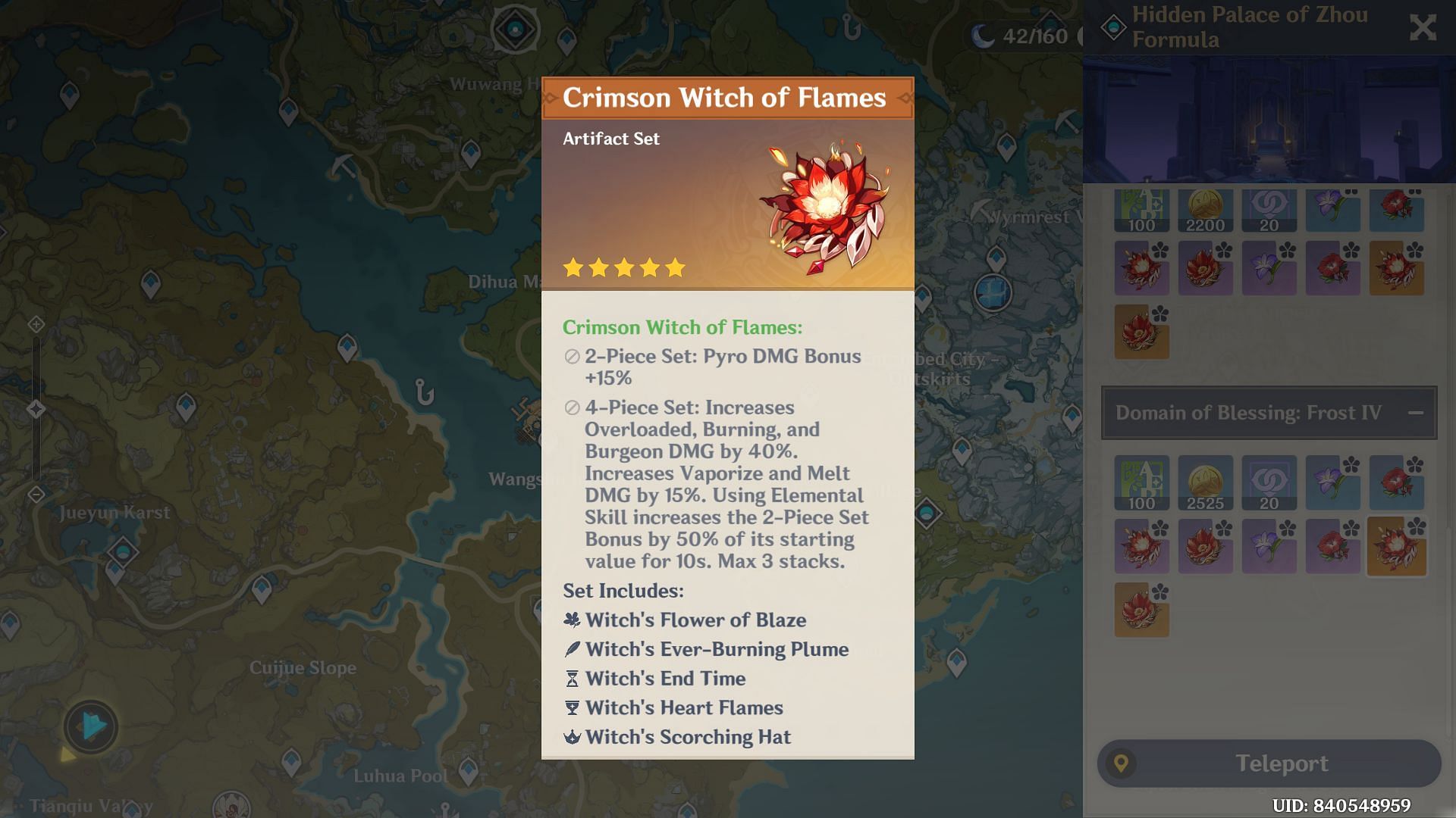 Crimson Witch of Flames (Image via HoYoverse)