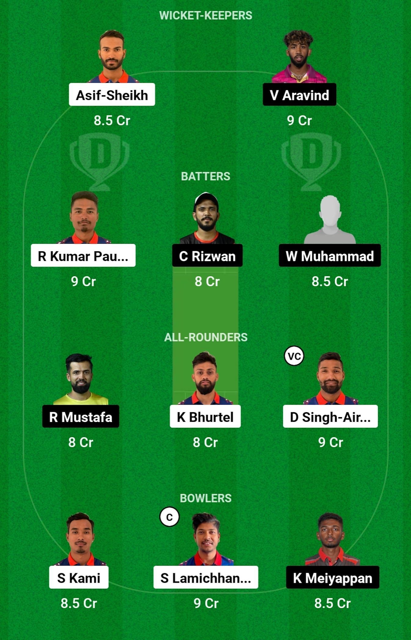 NEP vs UAE Dream11 Prediction Team Today, Match 137, Head-to-Head League