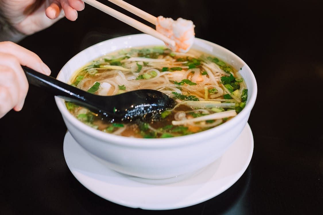 Pho is a flavorful and nutritious meal.(Image via Pexels/Rodnae Productions)