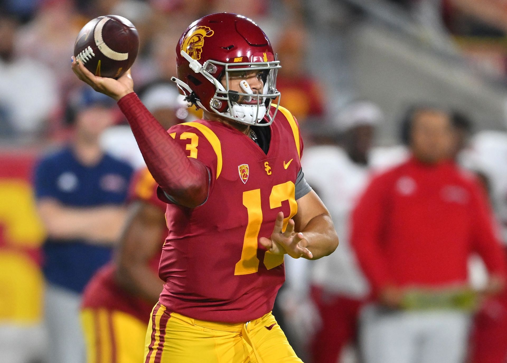 USC quarterback Caleb Williams could wind up with the Colts in 2024.