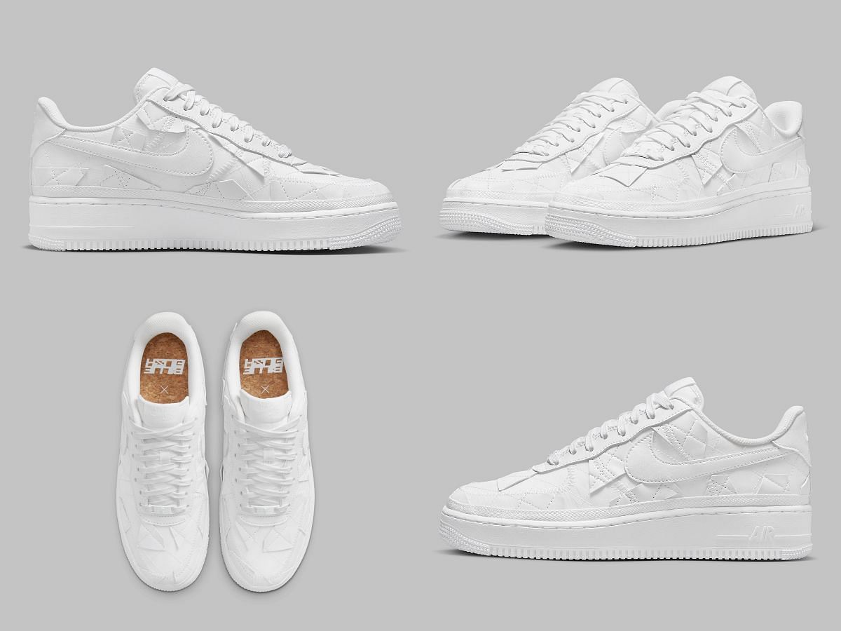 Billie Eilish x Nike Air Force 1 Low “Triple White” sneakers: Release date