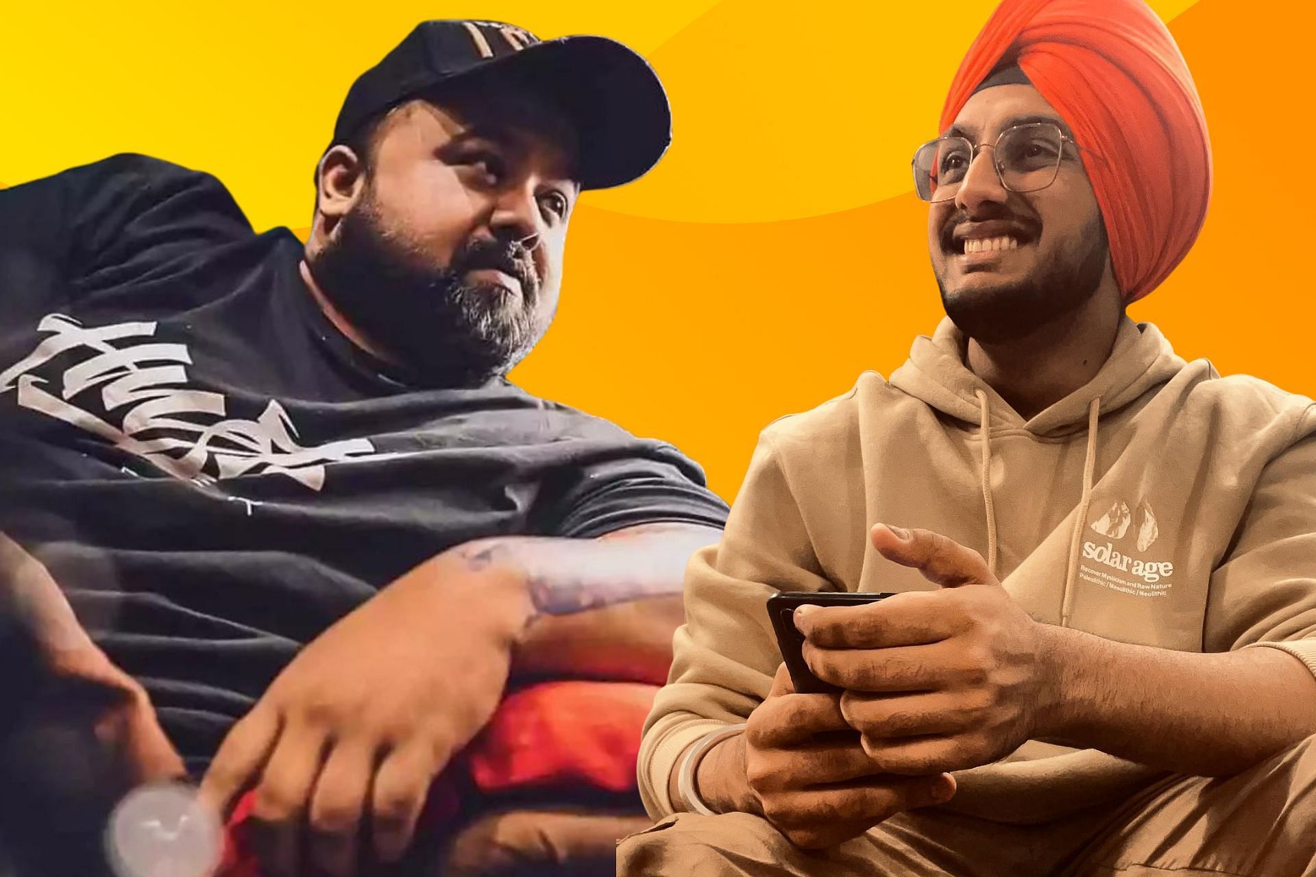 BGMI personalities 8bit Goldy and Sardarji are ecstatic about S8UL