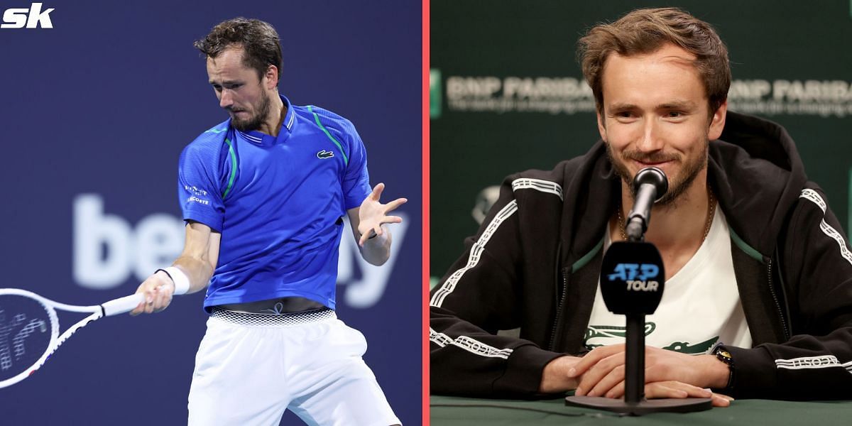 Daniil Medvedev reached the quarterfinals of the 2023 Miami Open with a win against Quentin Halys.