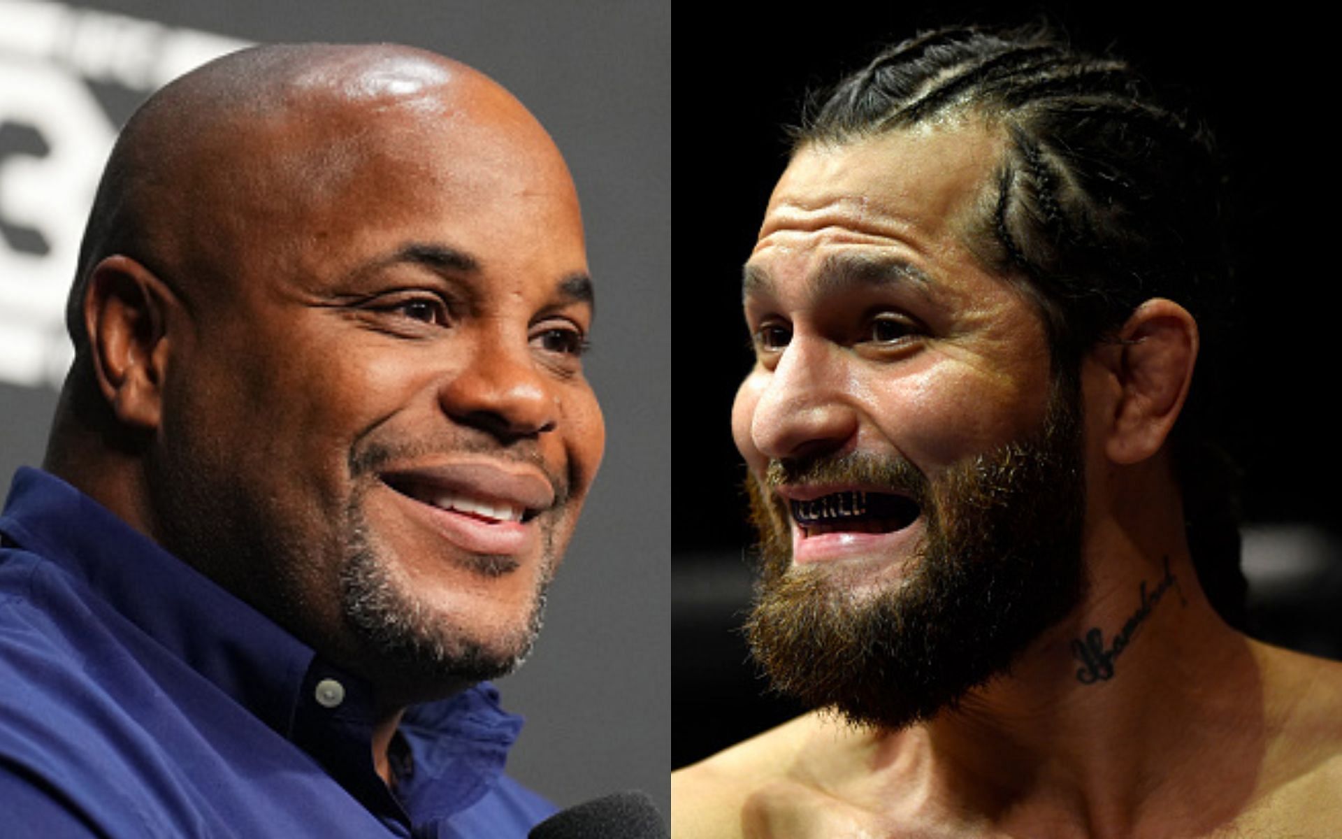 Daniel Cormier (left), Jorge Masvidal (right)