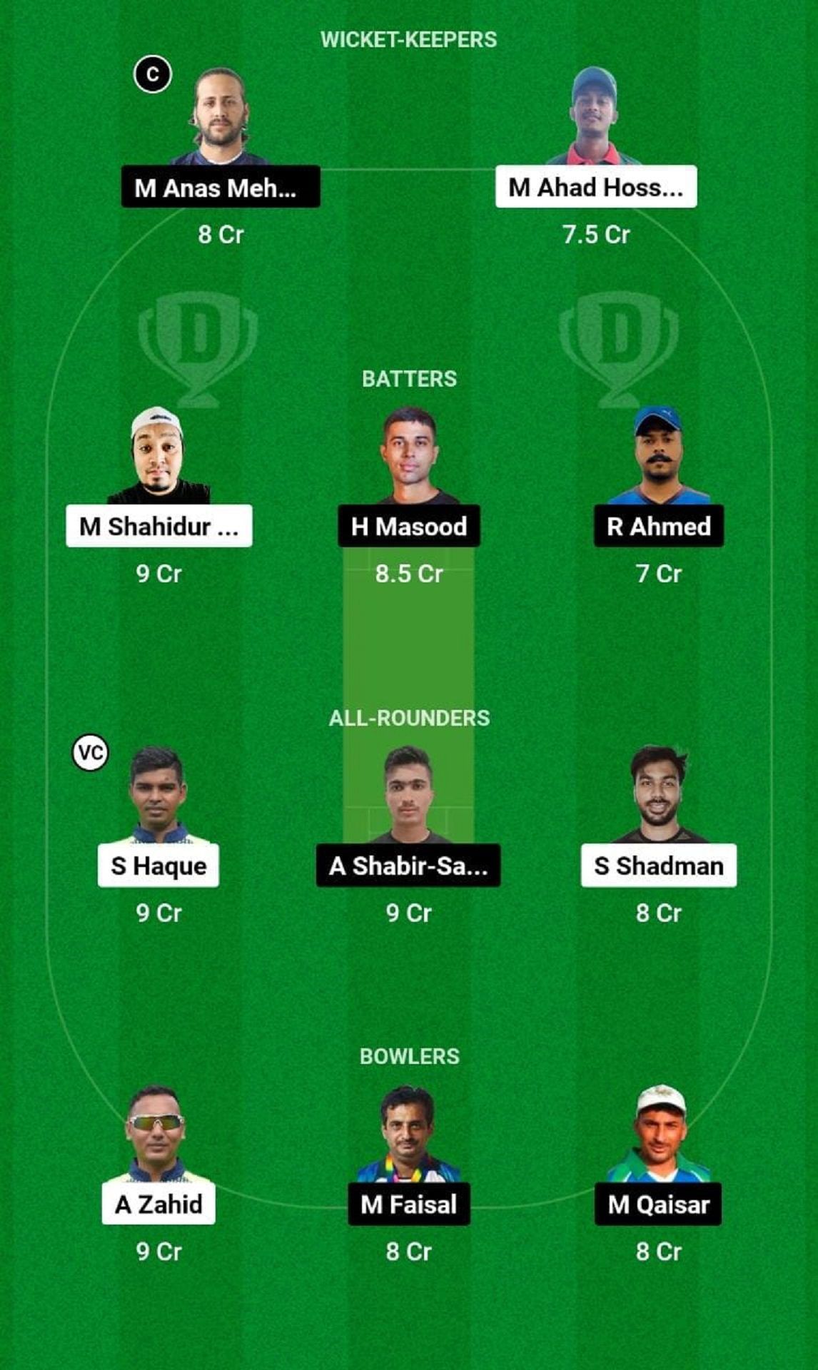 BDT vs PKE Dream11 Fantasy Tip - Head to Head League