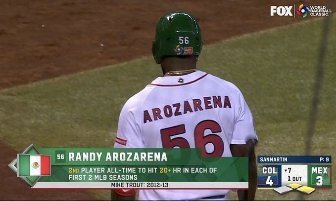 Randy Arozarena's good luck charm 